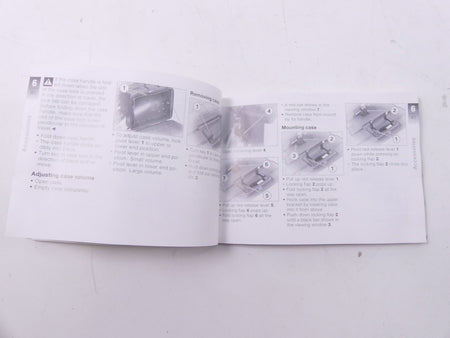 2005 BMW R1200GS K25 Owners Manual Handbook Hand Book US Model - Wet 01477704007 {{ shop.shopifyCountryName }} - Mototech271