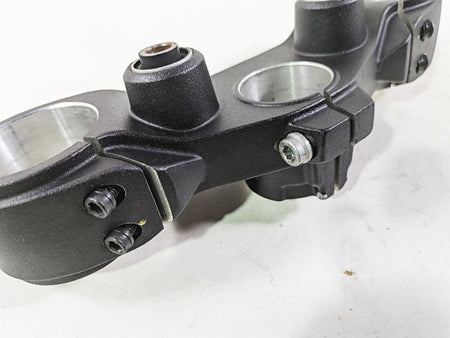 2013 Ducati Hyperstrada 821 Upper Triple Tree Steering Clamp 34110981AA {{ shop.shopifyCountryName }} - Mototech271