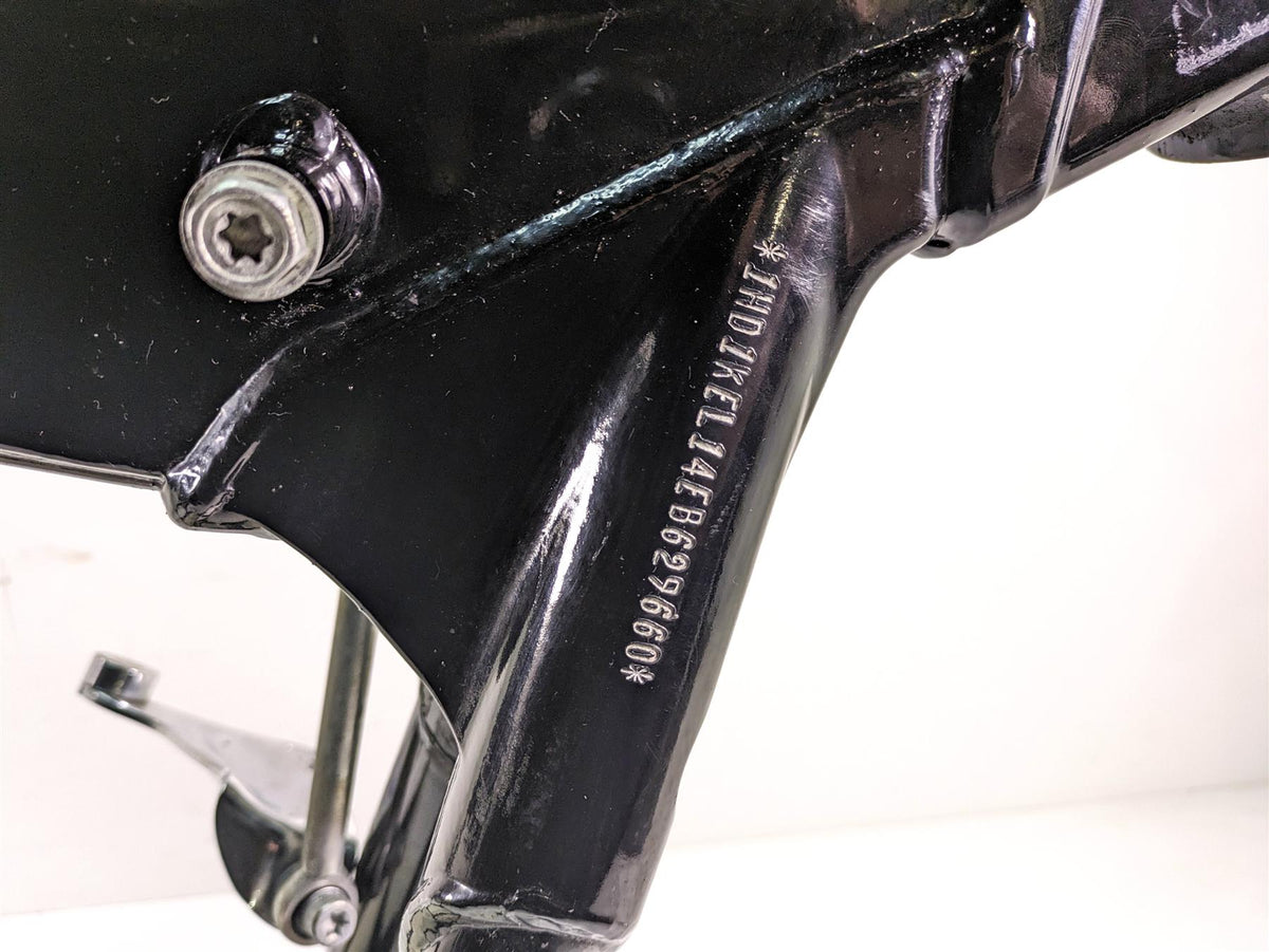 2014 Harley Touring FLHTK Electra Glide Straight Main Frame Chassis With Texas Salvage Title 47900-14BHP {{ shop.shopifyCountryName }} - Mototech271