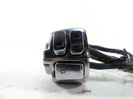 Harley Davidson Sportster Dyna Softail V Rod Chrome Left Right Control Switch Set {{ shop.shopifyCountryName }} - Mototech271