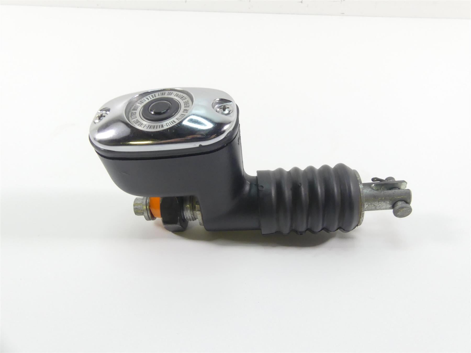 2008 Harley Softail FLSTSB Cross Bones Rear Brake Master Cylinder 41767-05E {{ shop.shopifyCountryName }} - Mototech271