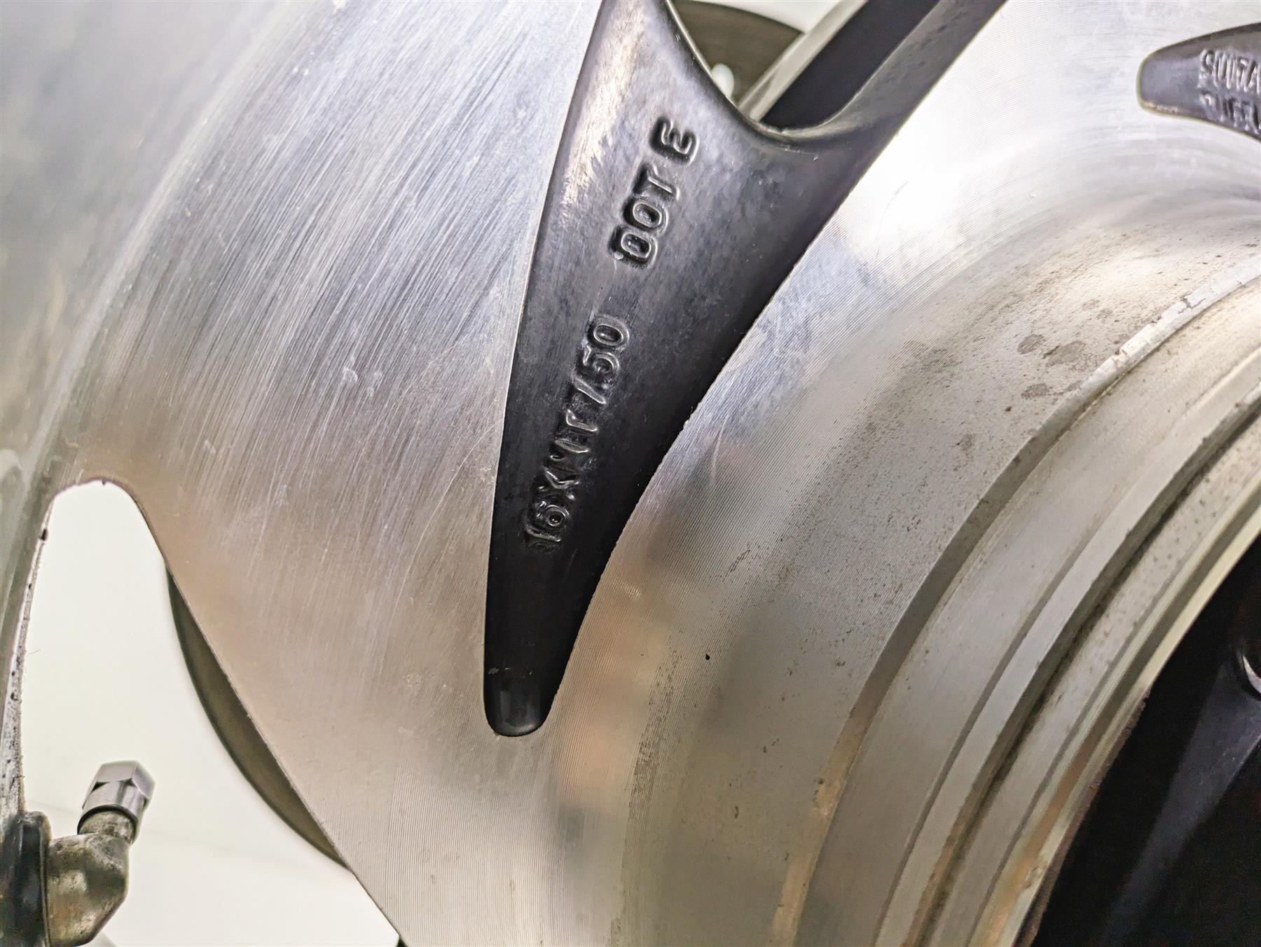 2006 Triumph Rocket 3 Straight Rear Wheel Rim 16x7.5 .61mm Runout T2012151 {{ shop.shopifyCountryName }} - Mototech271