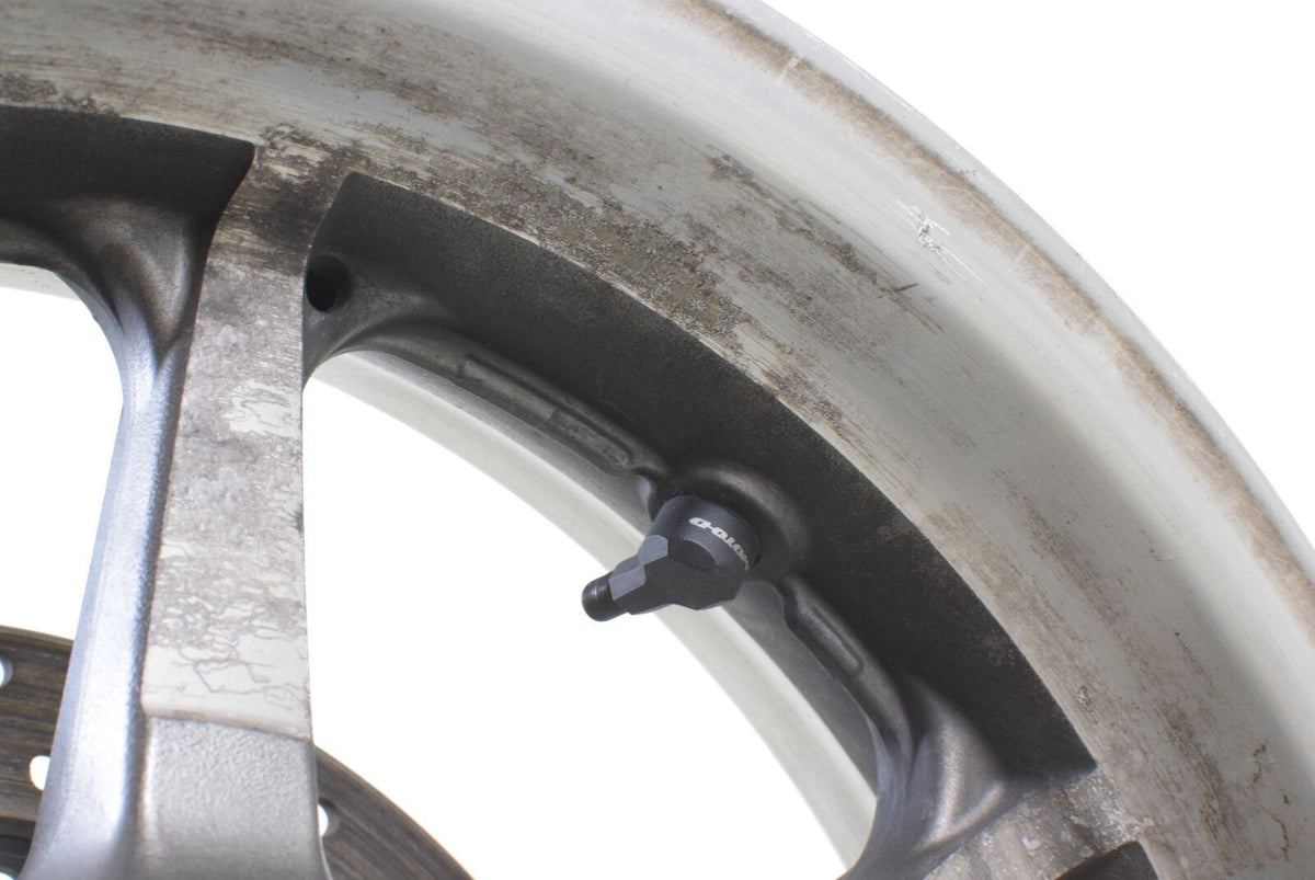 2009 Yamaha XVS1300 V-Star Tourer Straight Rear Wheel Rim 16x4.5 3D8-25338-00-MA {{ shop.shopifyCountryName }} - Mototech271