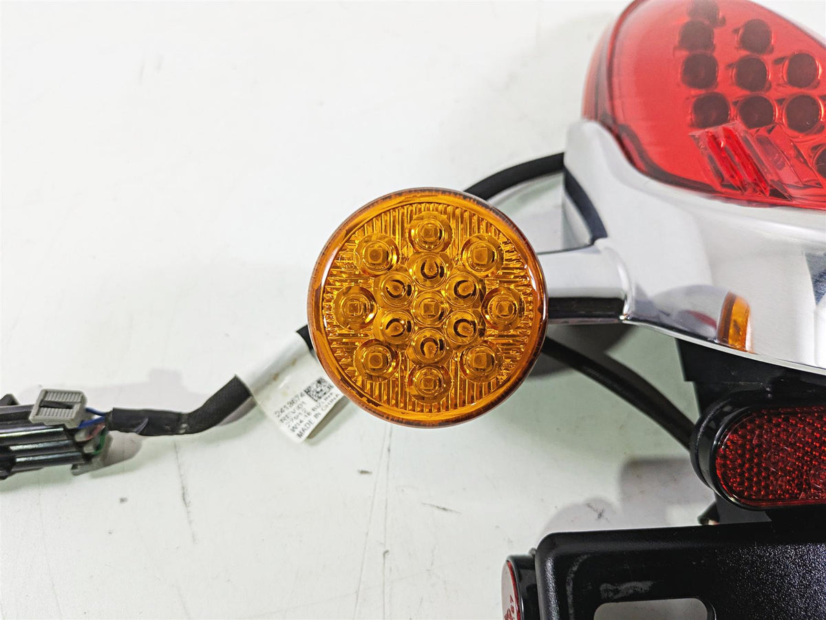 2018 Indian Chieftain Limited Chrome Taillight Blinker Plate Holder Set 5138445 {{ shop.shopifyCountryName }} - Mototech271