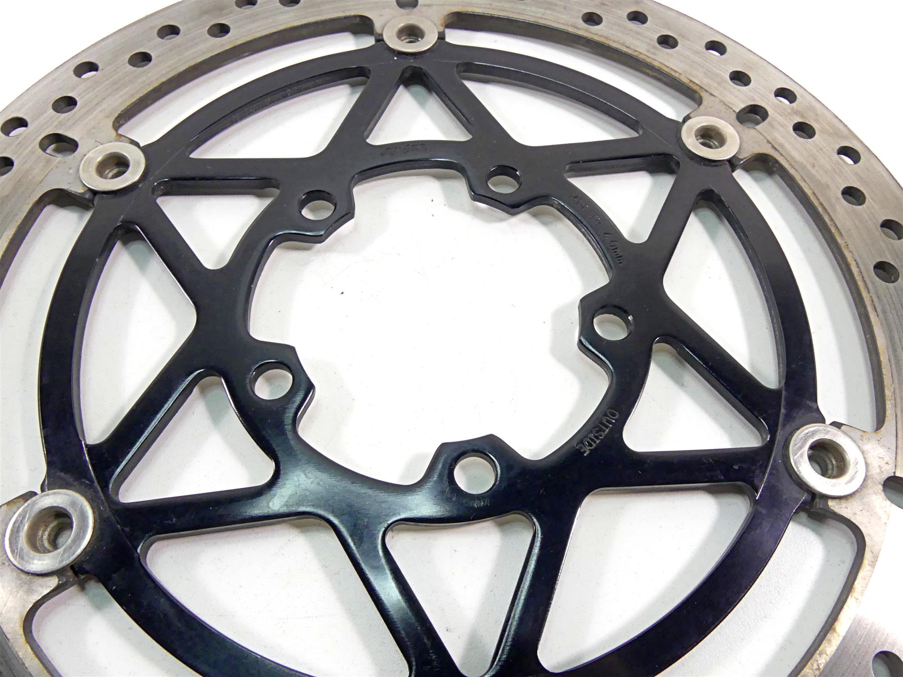 2022 Triumph Speed Triple 1200 RS Front Brake Disc Rotor Set 553miles T2022113 {{ shop.shopifyCountryName }} - Mototech271