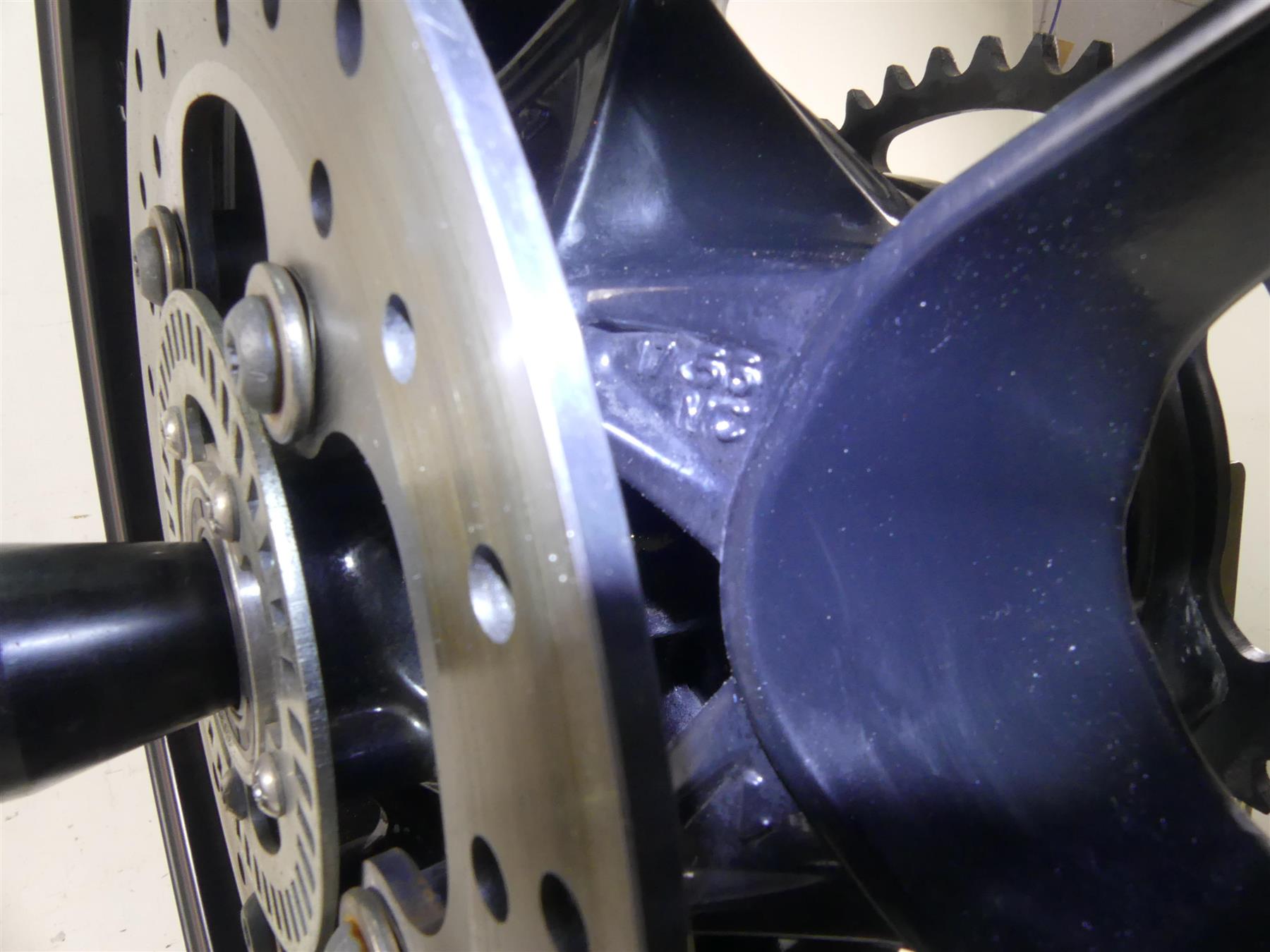 2022 Indian FTR1200 S Straight 17x5.5 Rear Wheel Rim 1525192 {{ shop.shopifyCountryName }} - Mototech271