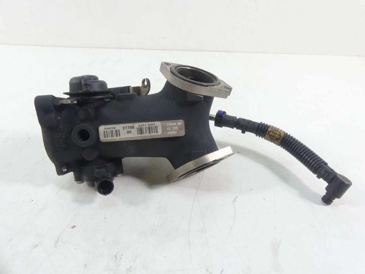 2006 Harley Touring FLHCU SE CVO Throttle Body Bodies Fuel Injectors 27708-06 {{ shop.shopifyCountryName }} - Mototech271