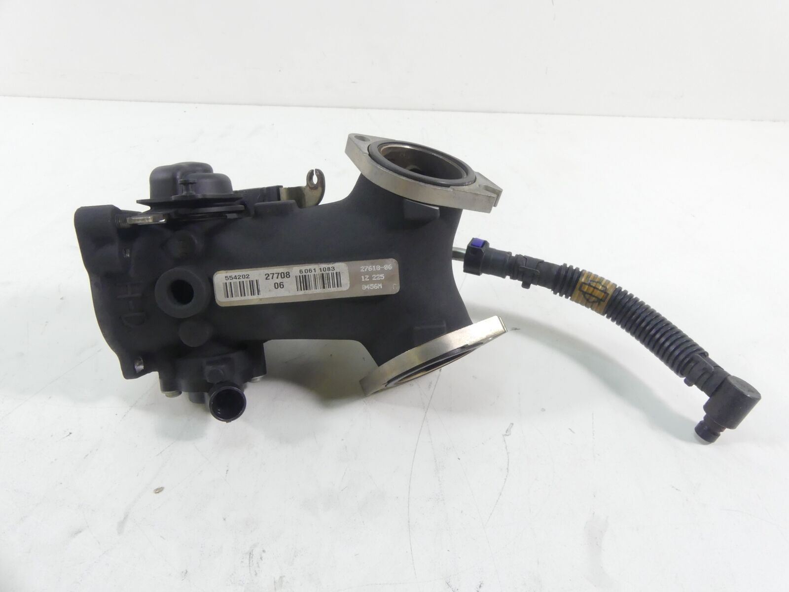 2006 Harley Touring FLHCU SE CVO Throttle Body Bodies Fuel Injectors 27708-06 {{ shop.shopifyCountryName }} - Mototech271