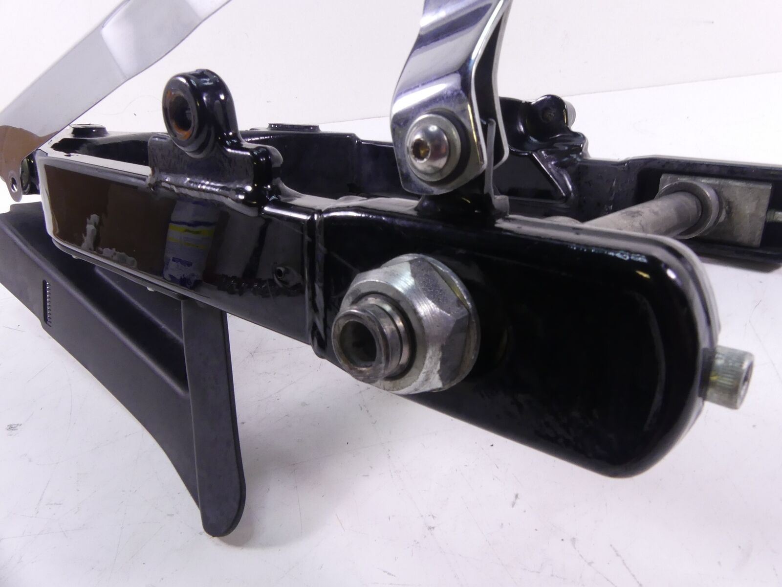 2008 Harley FXDF Dyna Fat Bob Rear Swingarm With Belt Guards 47820-10 {{ shop.shopifyCountryName }} - Mototech271