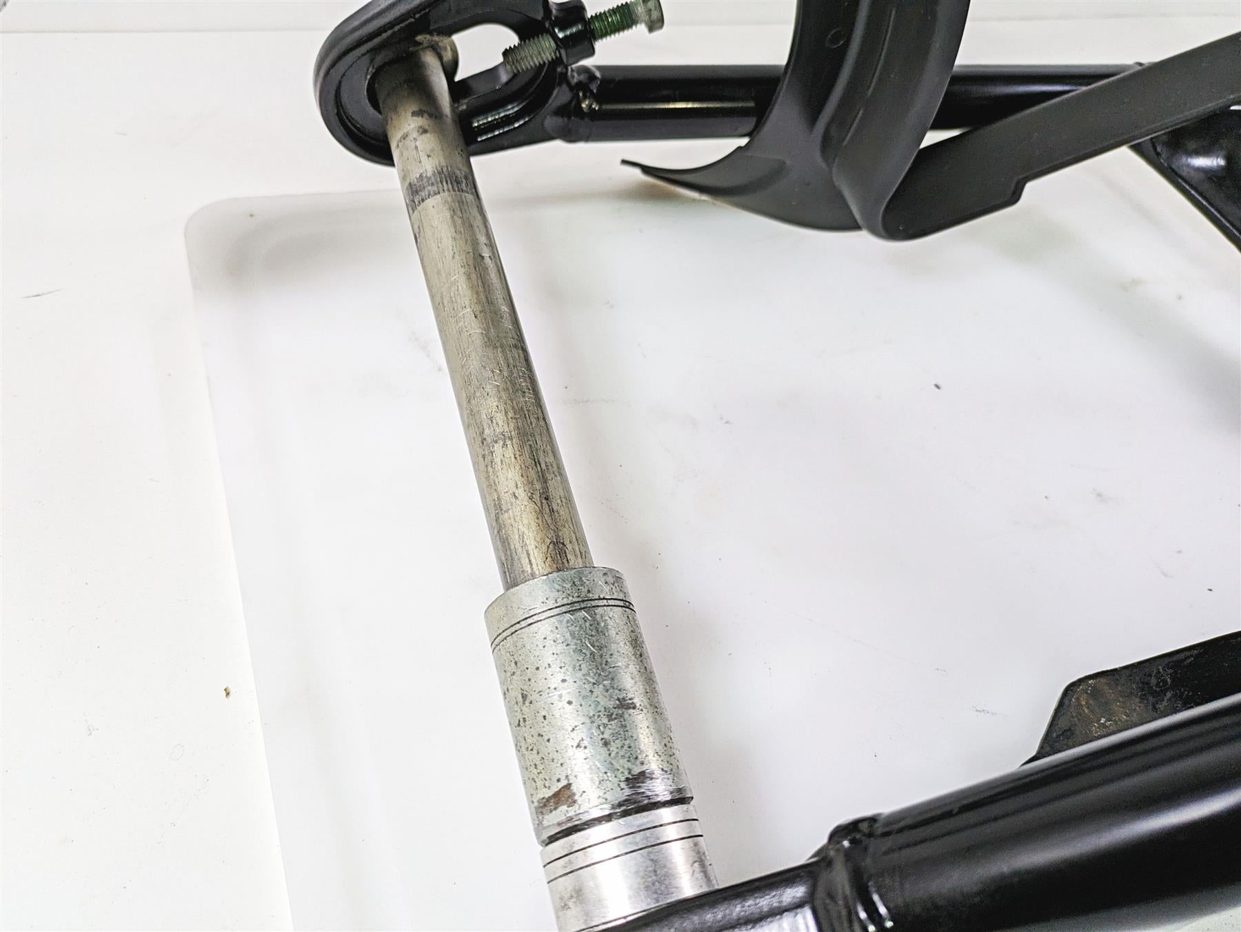 2008 Harley FLSTC Softail Heritage Rear Swingarm & Belt Covers 47573-11BHP {{ shop.shopifyCountryName }} - Mototech271