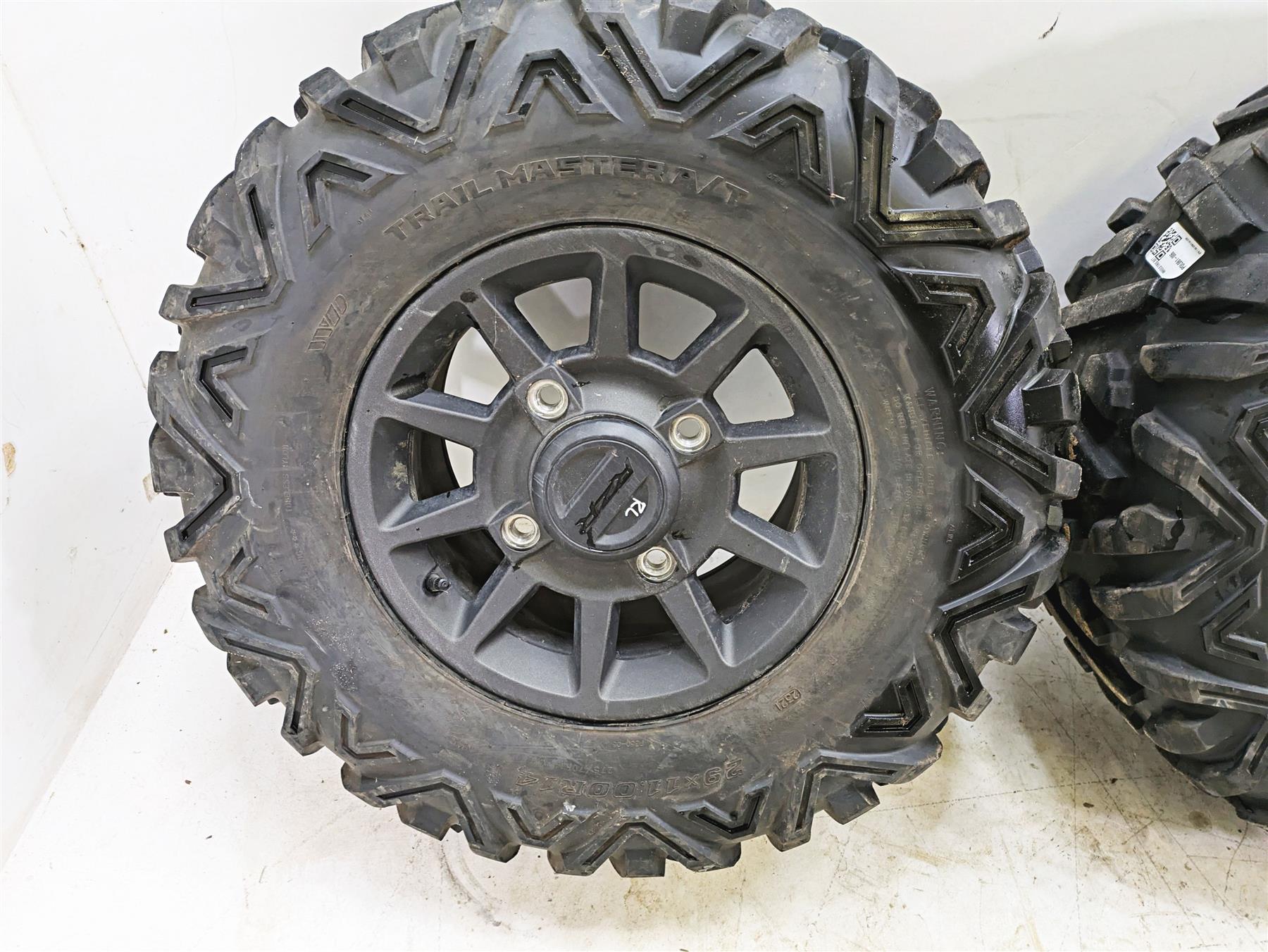 2022 Polaris RZR XP 4 1000 Premium Front Rear Wheel Tire Set 1522842 1522843 {{ shop.shopifyCountryName }} - Mototech271