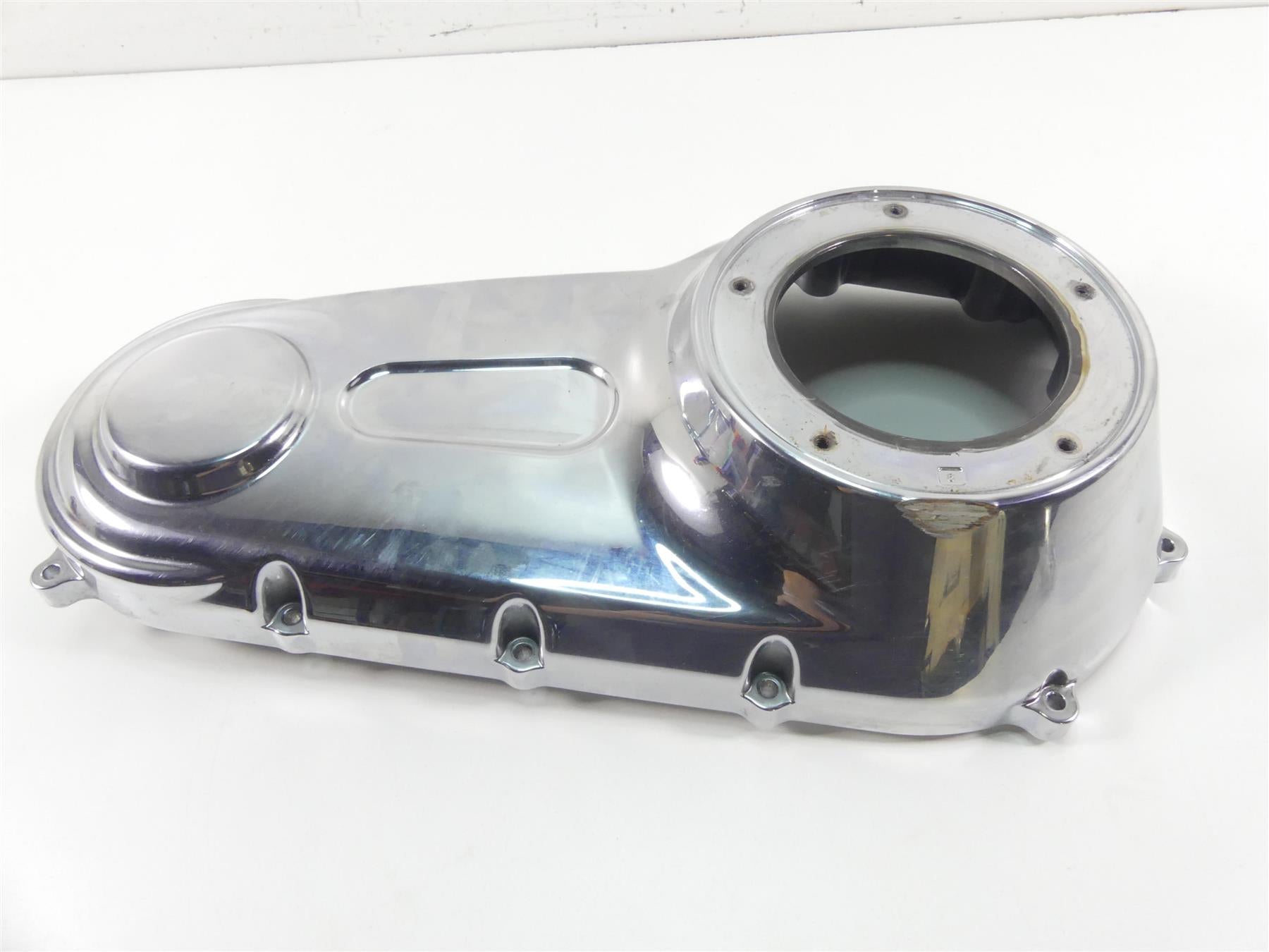 2009 Harley Dyna FXDF SE CVO Fat Bob Outer Primary Drive Clutch Cover 60784-06 {{ shop.shopifyCountryName }} - Mototech271