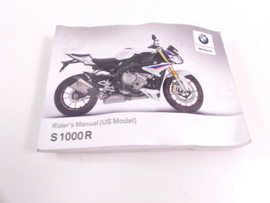 2019 BMW S1000R K47 Owner Manual 01409457187