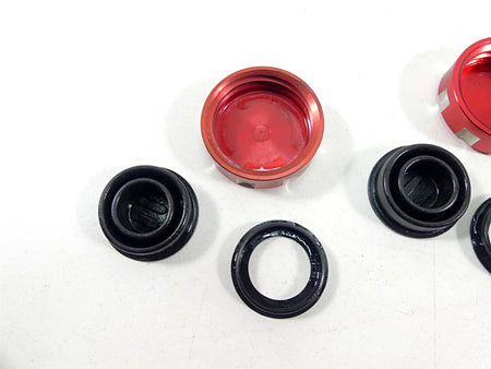2012 Ducati Monster 1100 EVO Crazy Sports Red Clutch Brake Master Reservoir Lid {{ shop.shopifyCountryName }} - Mototech271