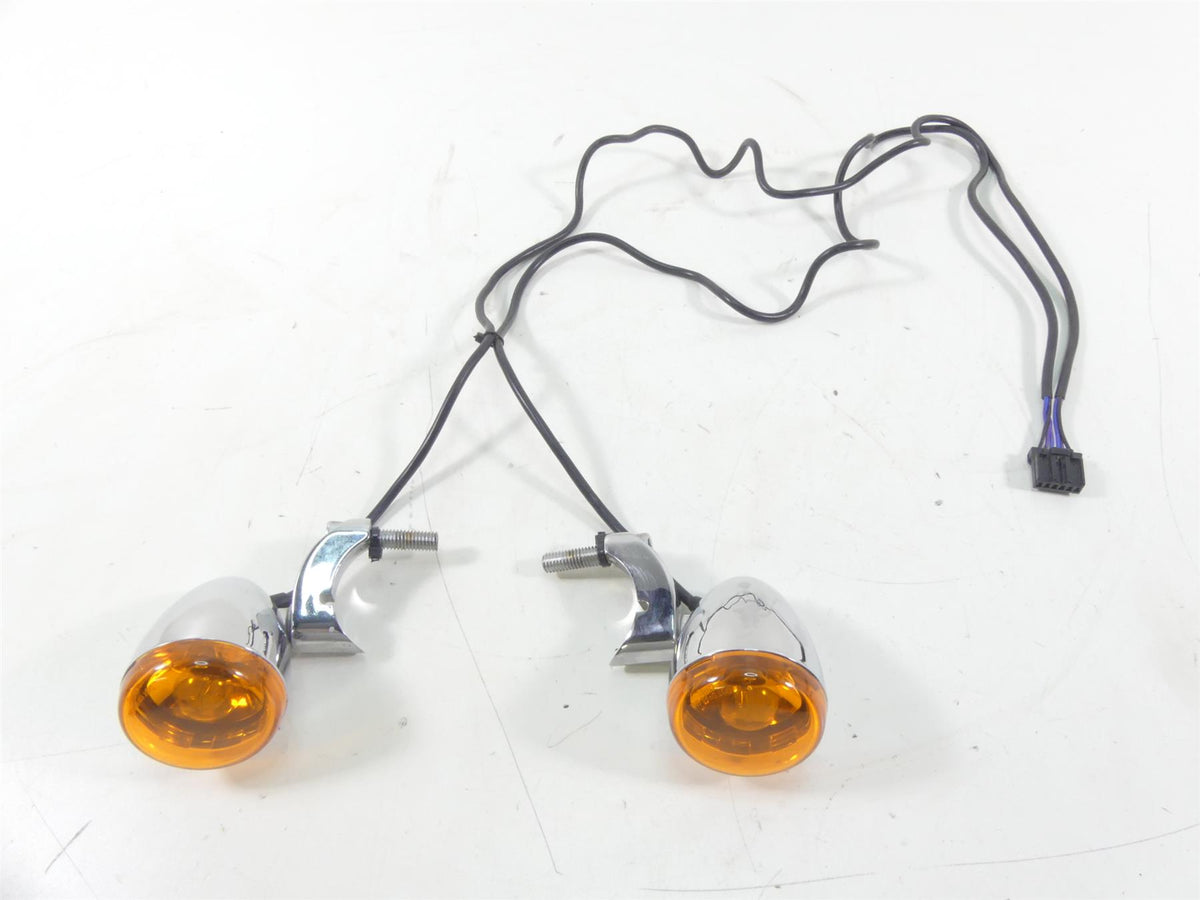 1997 Harley Dyna FXDS Super Glide Conv Front Blinker Turn Signal Set 68709-94 {{ shop.shopifyCountryName }} - Mototech271