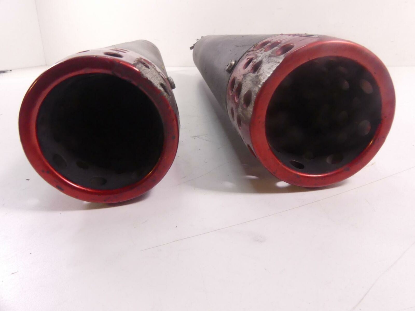 2014 Harley Touring FLHTCU Electra Glide Exhaust Muffler Silencer Set 17131407 {{ shop.shopifyCountryName }} - Mototech271