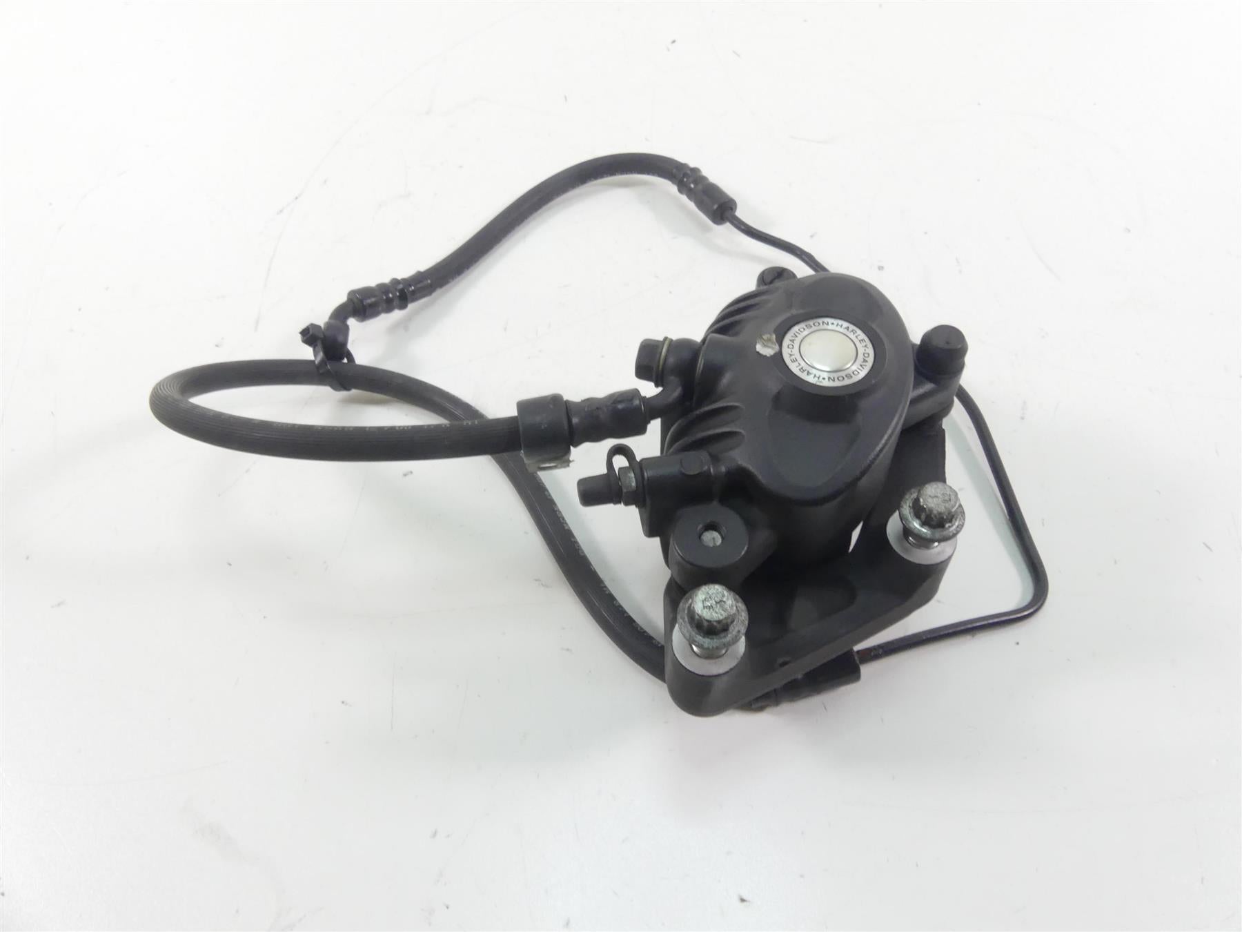 2007 Harley Sportster XL1200 Nightster Front Brake Caliper & Line 44121-07A {{ shop.shopifyCountryName }} - Mototech271