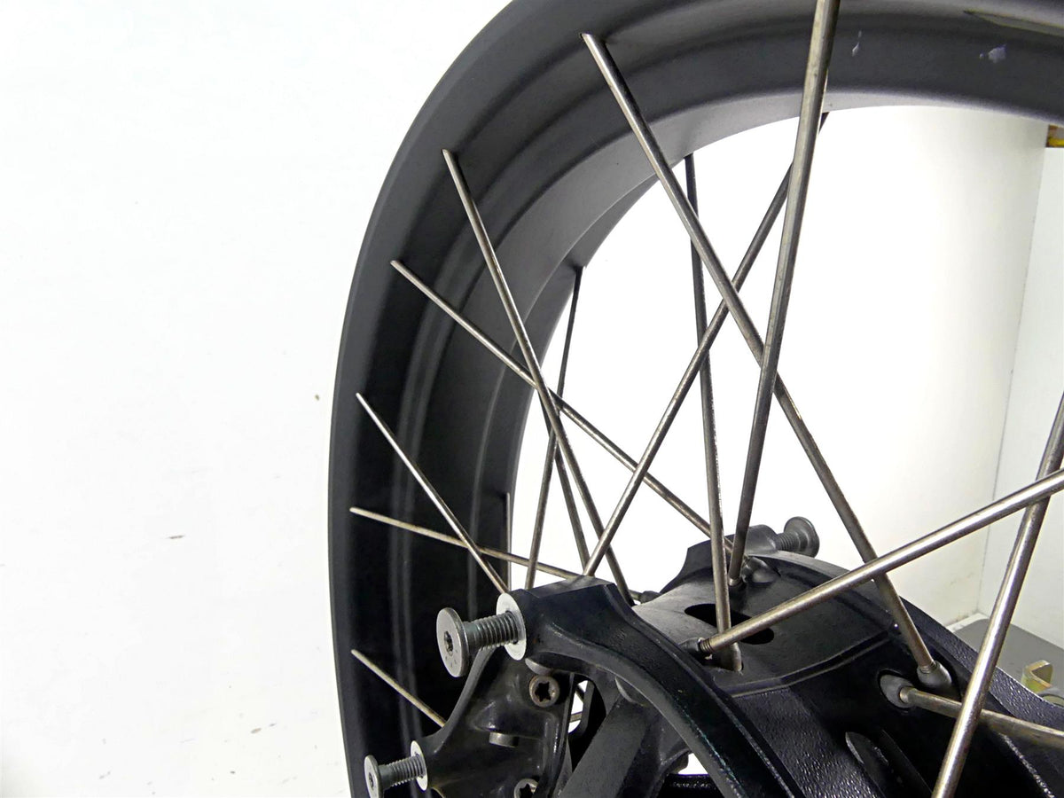 2016 BMW R1200GS Adv K51 Straight Front Wheel Rim Spoke Black 18x3 36318528530 {{ shop.shopifyCountryName }} - Mototech271