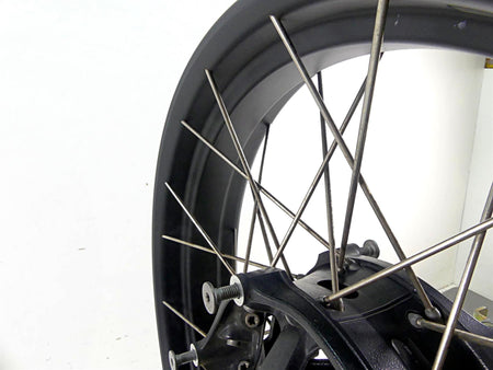 2016 BMW R1200GS Adv K51 Straight Front Wheel Rim Spoke Black 18x3 36318528530 {{ shop.shopifyCountryName }} - Mototech271