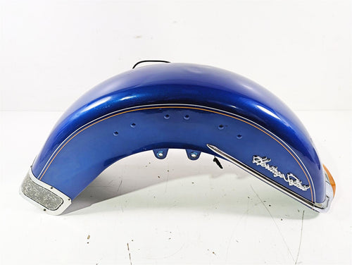 1992 Harley FLSTC Softail Heritage Front Fender Blue - Read 59129-86A | Mototech271