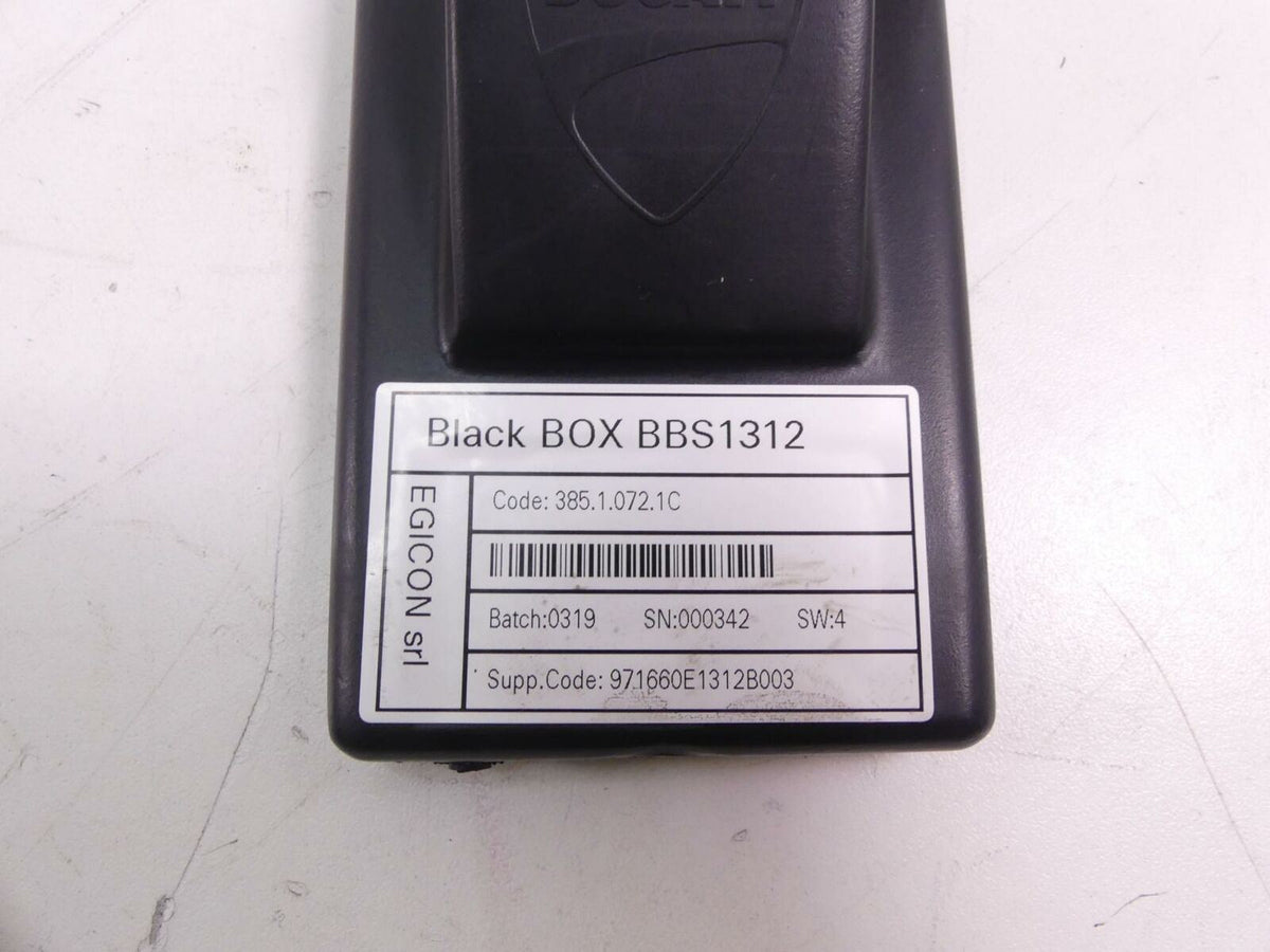 2019 Ducati Supersport 939 S Egicon BBS1312 Blackbox Bbox Black Box 38510721C {{ shop.shopifyCountryName }} - Mototech271