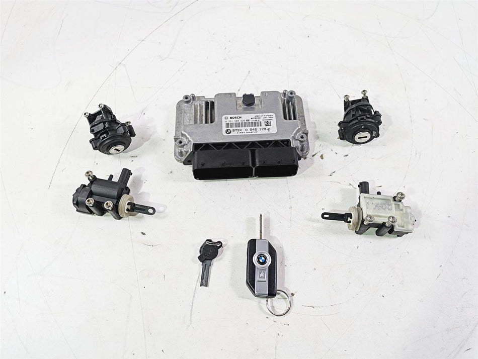 2015 BMW K1600 GT K48 Cdi Ecu Ecm Ignition Switch Key Lock Set 13618546129 {{ shop.shopifyCountryName }} - Mototech271