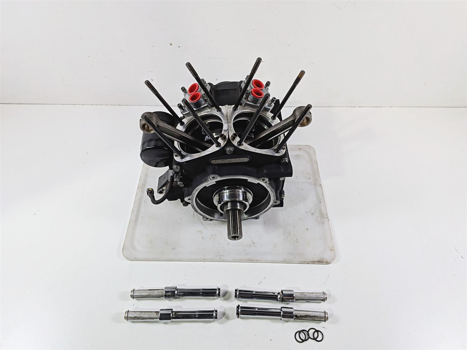 2006 Harley Davidson Dyna FXDBI Street Bob Bottom End Engine Crankcase 24621-06B {{ shop.shopifyCountryName }} - Mototech271