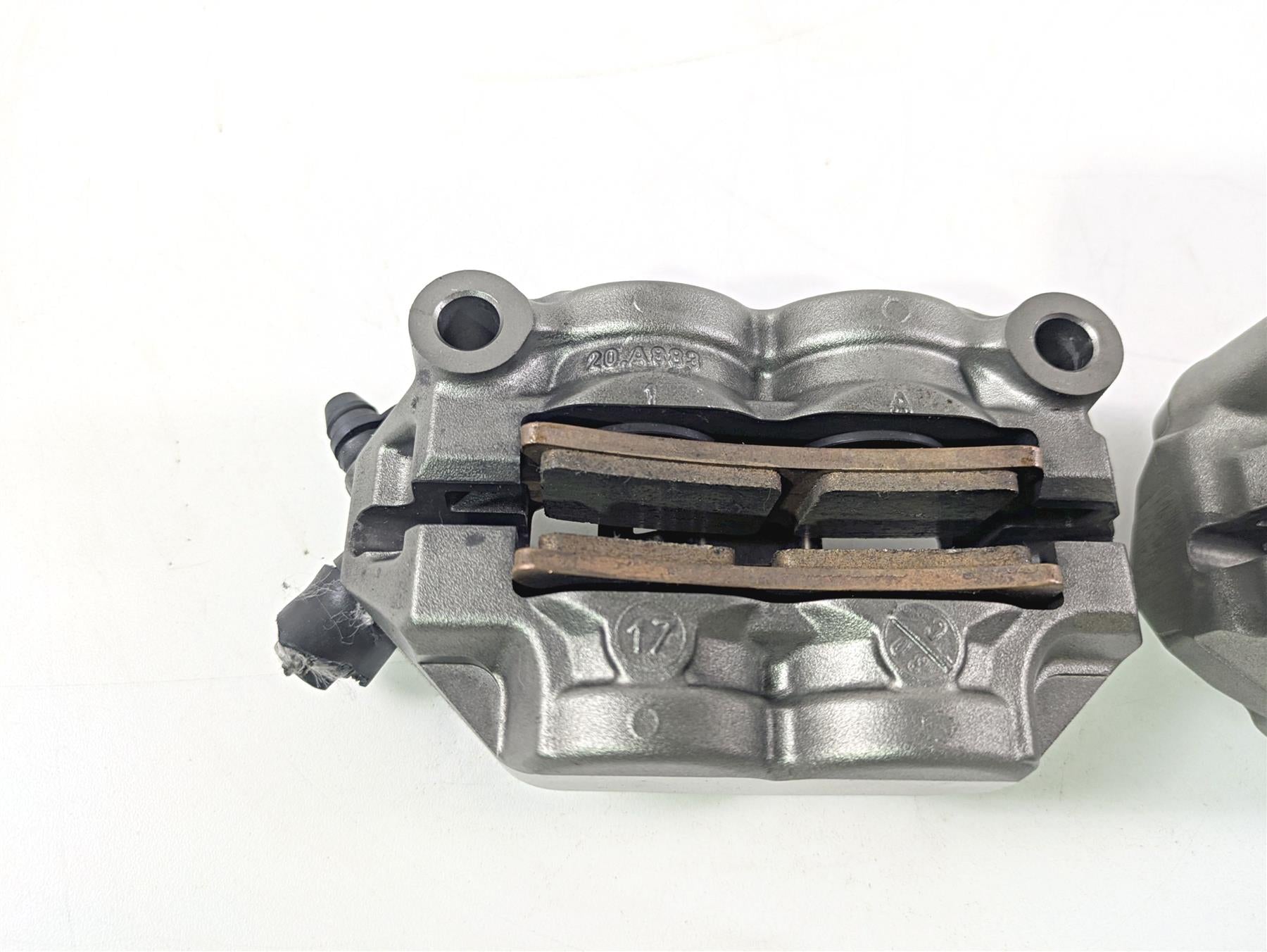 2017 Aprilia RSV 1100 Tuono V4 Factory Brembo Front Brake Caliper Set 2B001348 {{ shop.shopifyCountryName }} - Mototech271
