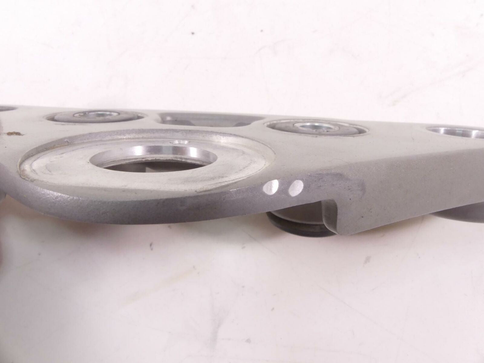 2009 Harley FXCW Softail Rocker Upper Triple Tree Steering Clamp 46705-08 {{ shop.shopifyCountryName }} - Mototech271
