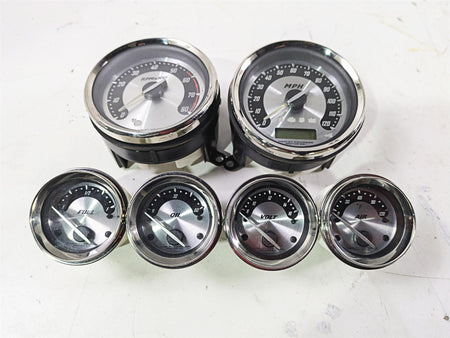 2007 Harley Touring FLHTCU SE CVO E-Glide Speedo Tacho Gauge Set 35K 67516-04B {{ shop.shopifyCountryName }} - Mototech271