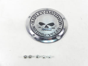 2010 Harley Touring FLHX Street Glide Round Derby Cover Willie G Skull 25441-04
