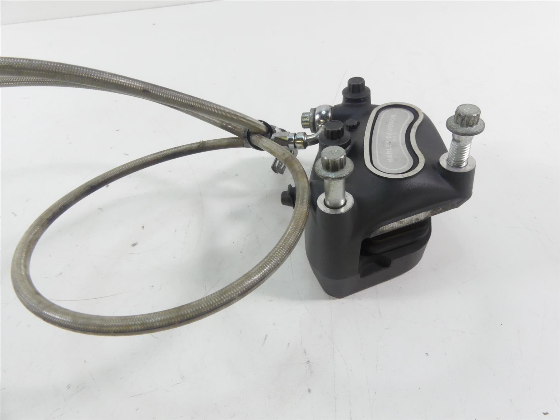 2005 Harley FXDWGI Dyna Wide Glide Front Brake Caliper + Line 44046-00D {{ shop.shopifyCountryName }} - Mototech271