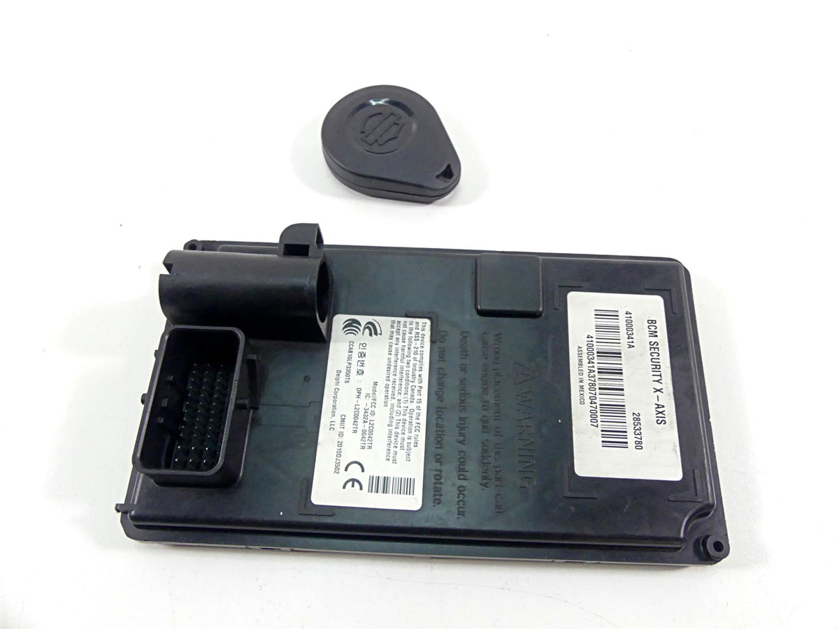 2017 Harley XL1200 CX Sportster Roadster Bcm Body Control Module + Fob 41000341A {{ shop.shopifyCountryName }} - Mototech271