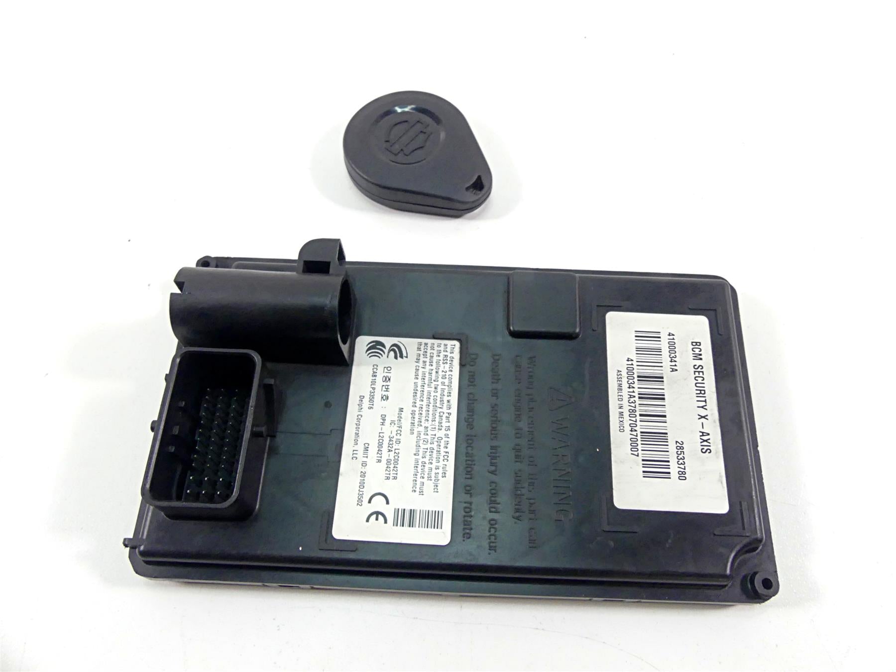 2017 Harley XL1200 CX Sportster Roadster Bcm Body Control Module + Fob 41000341A {{ shop.shopifyCountryName }} - Mototech271
