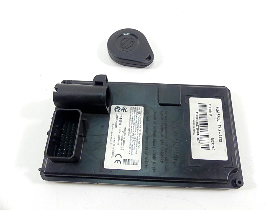 2017 Harley XL1200 CX Sportster Roadster Bcm Body Control Module + Fob 41000341A {{ shop.shopifyCountryName }} - Mototech271