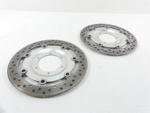 2005 Honda V-Twin VTX1800 S3 Front Brake Rotor Discs 45120-MCH-003 45220-MCH-003 | Mototech271