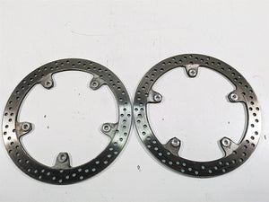 2016 BMW R1200R K53 Front Brembo Brake Disc Rotor 320mm Set 34118526575