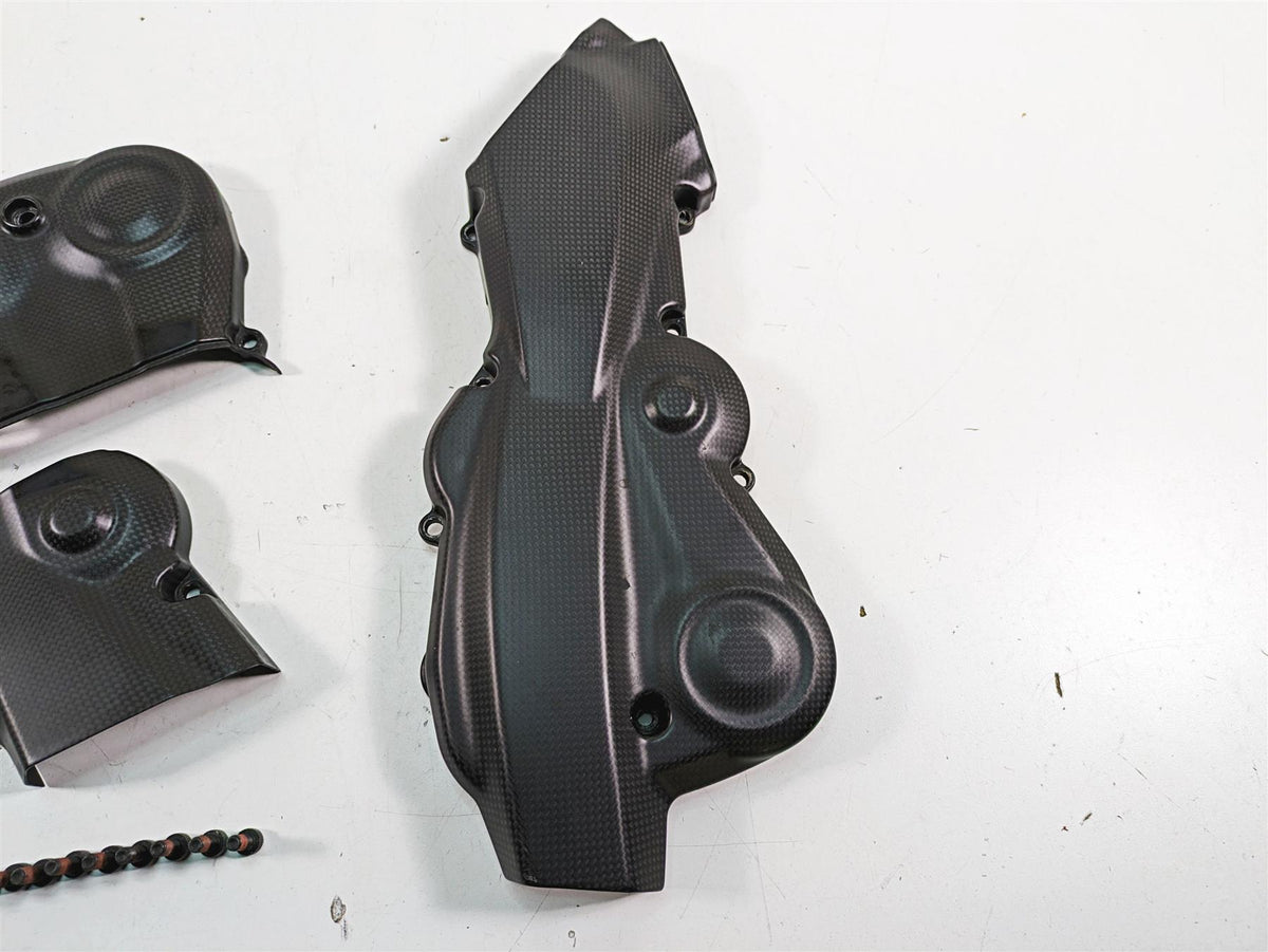 2020 Ducati Hypermotard 950 SP Carbon Fiber Timing Cover Fairing Set 24511781A {{ shop.shopifyCountryName }} - Mototech271