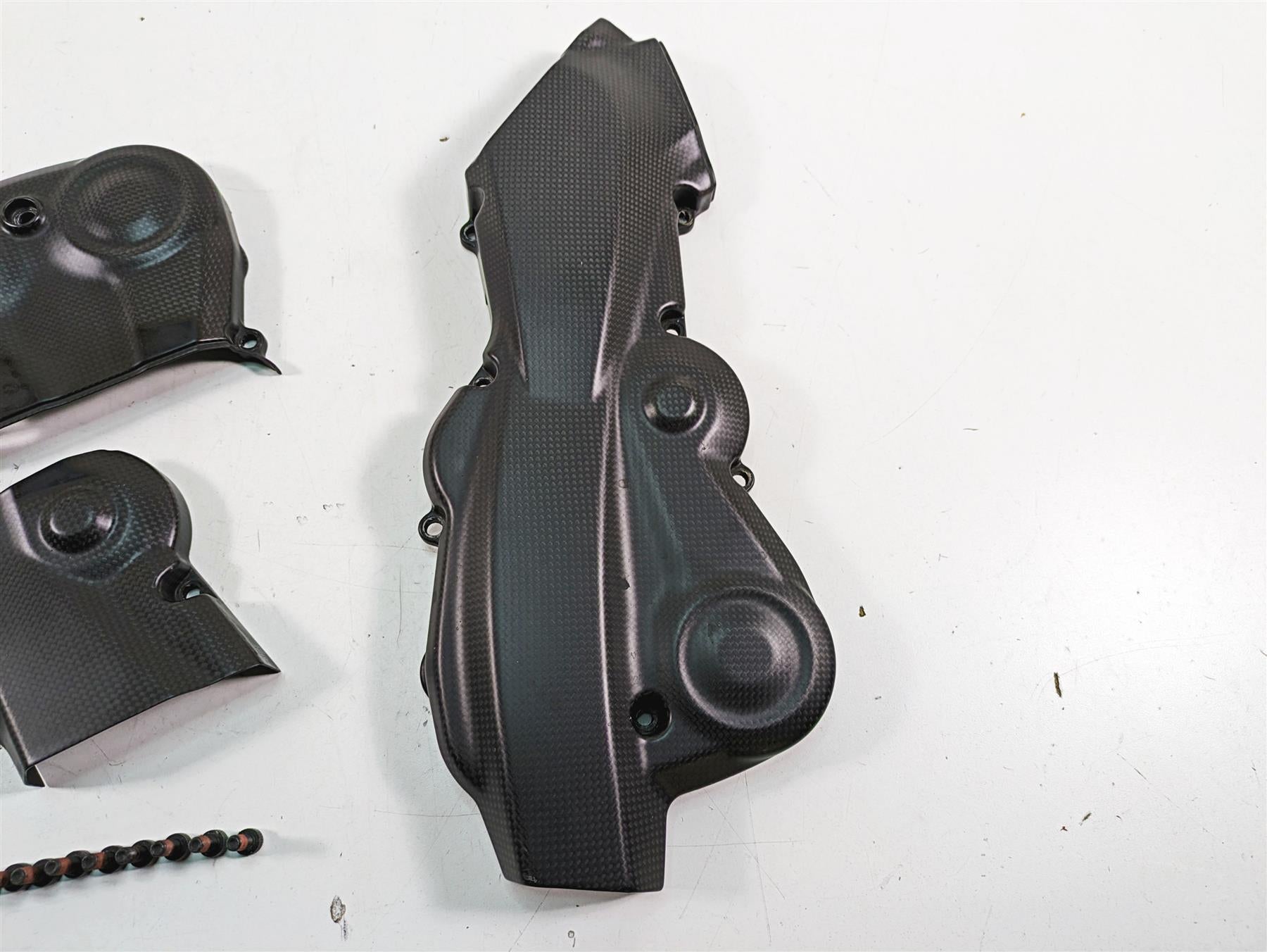 2020 Ducati Hypermotard 950 SP Carbon Fiber Timing Cover Fairing Set 24511781A {{ shop.shopifyCountryName }} - Mototech271
