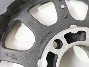 2015 Harley FXDF Dyna Fat Bob Rear Drive Belt Pulley 66T 1" 40374-07