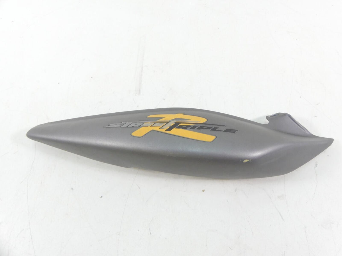 2009 Triumph Street Triple 675R Rear Right Tail Side Cover Fairing Cowl T2307571 {{ shop.shopifyCountryName }} - Mototech271