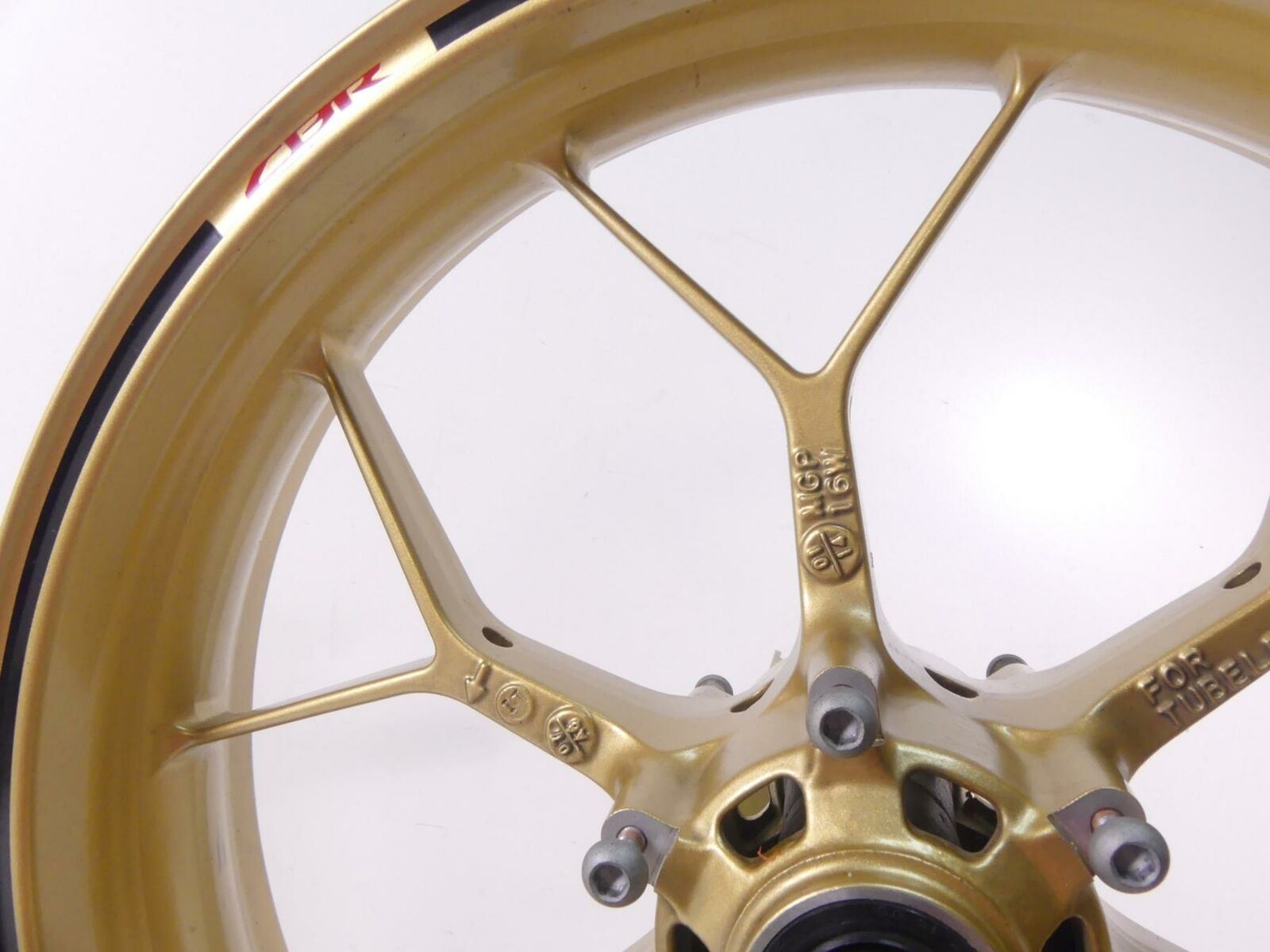 2014 Honda CBR1000 SP Fireblade Straight Front Wheel Rim 17x3.5 44650-MGP-306ZA {{ shop.shopifyCountryName }} - Mototech271