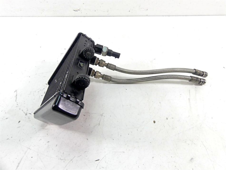 2013 Ducati Diavel Red Oil Cooler Radiator & Lines Set 54840941C {{ shop.shopifyCountryName }} - Mototech271