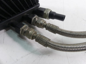 2015 Ducati Diavel Carbon Red Oil Cooler Radiator + Mount & Lines -Read 54840941 | Mototech271