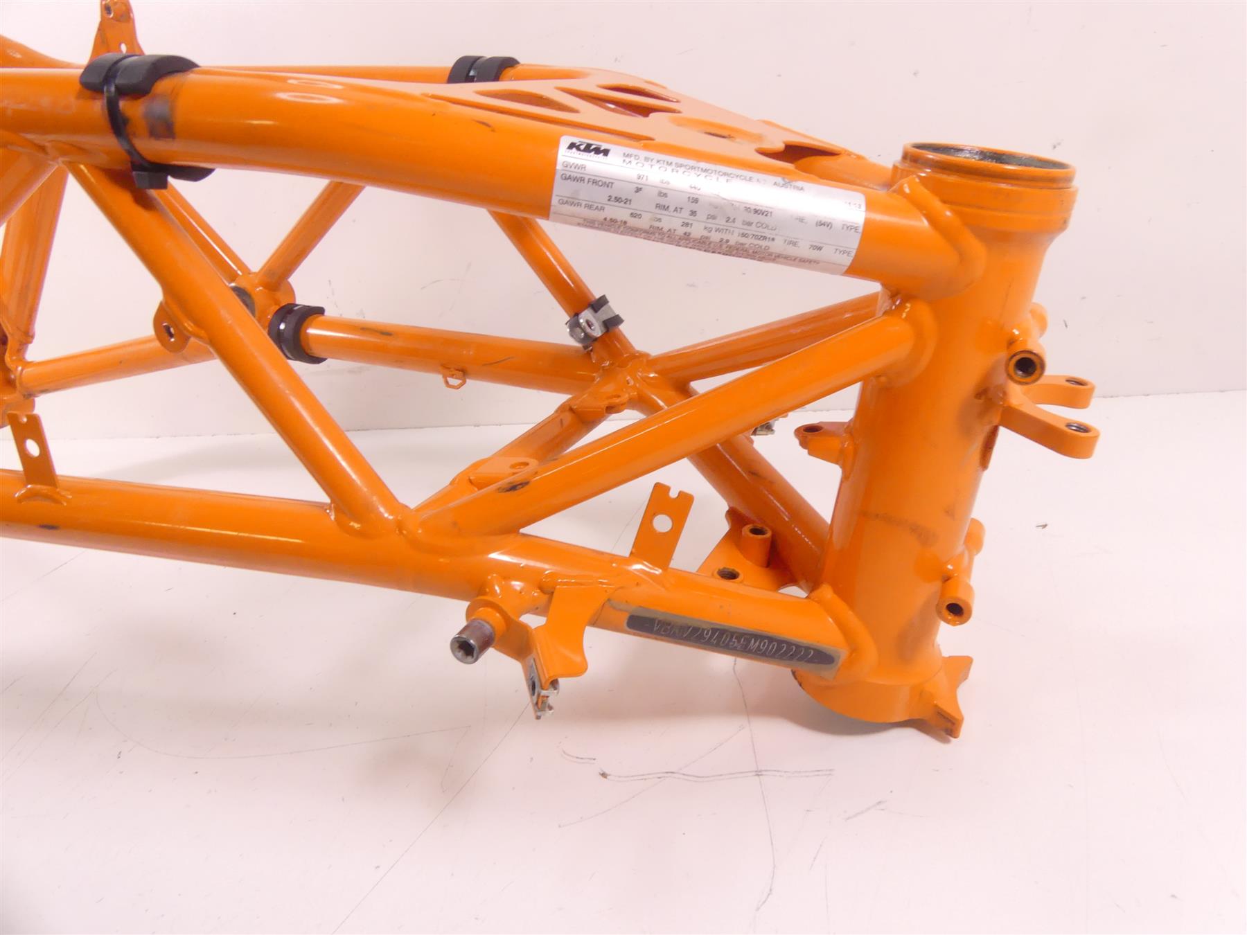 2015 KTM 1190 Adventure R Straight Main Frame Chassis - Slvg 6030300120004 {{ shop.shopifyCountryName }} - Mototech271