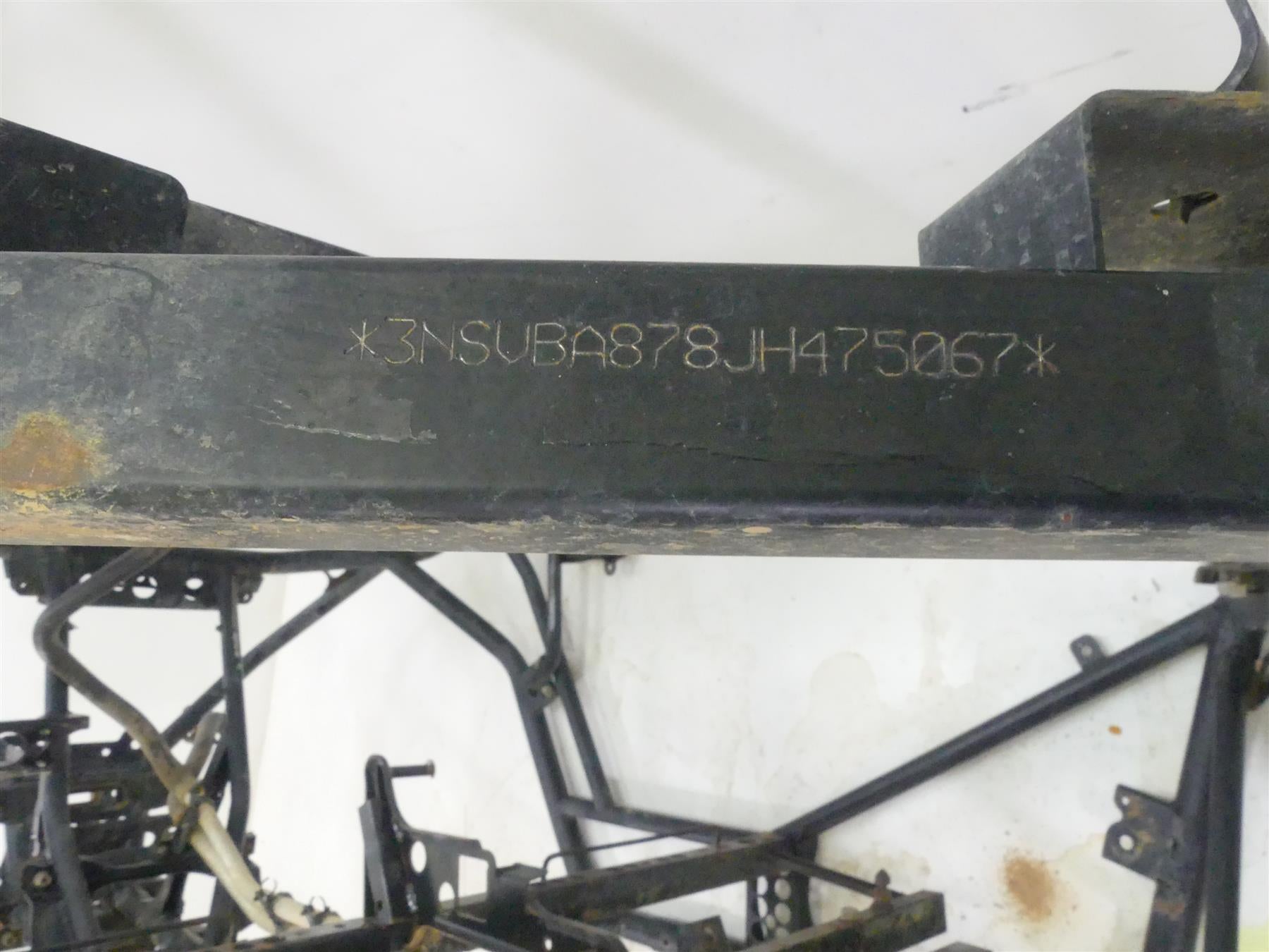 2018 Polaris RZR S 900 Straight Main Frame Chassis - Slvg - Read 1022386-458 {{ shop.shopifyCountryName }} - Mototech271