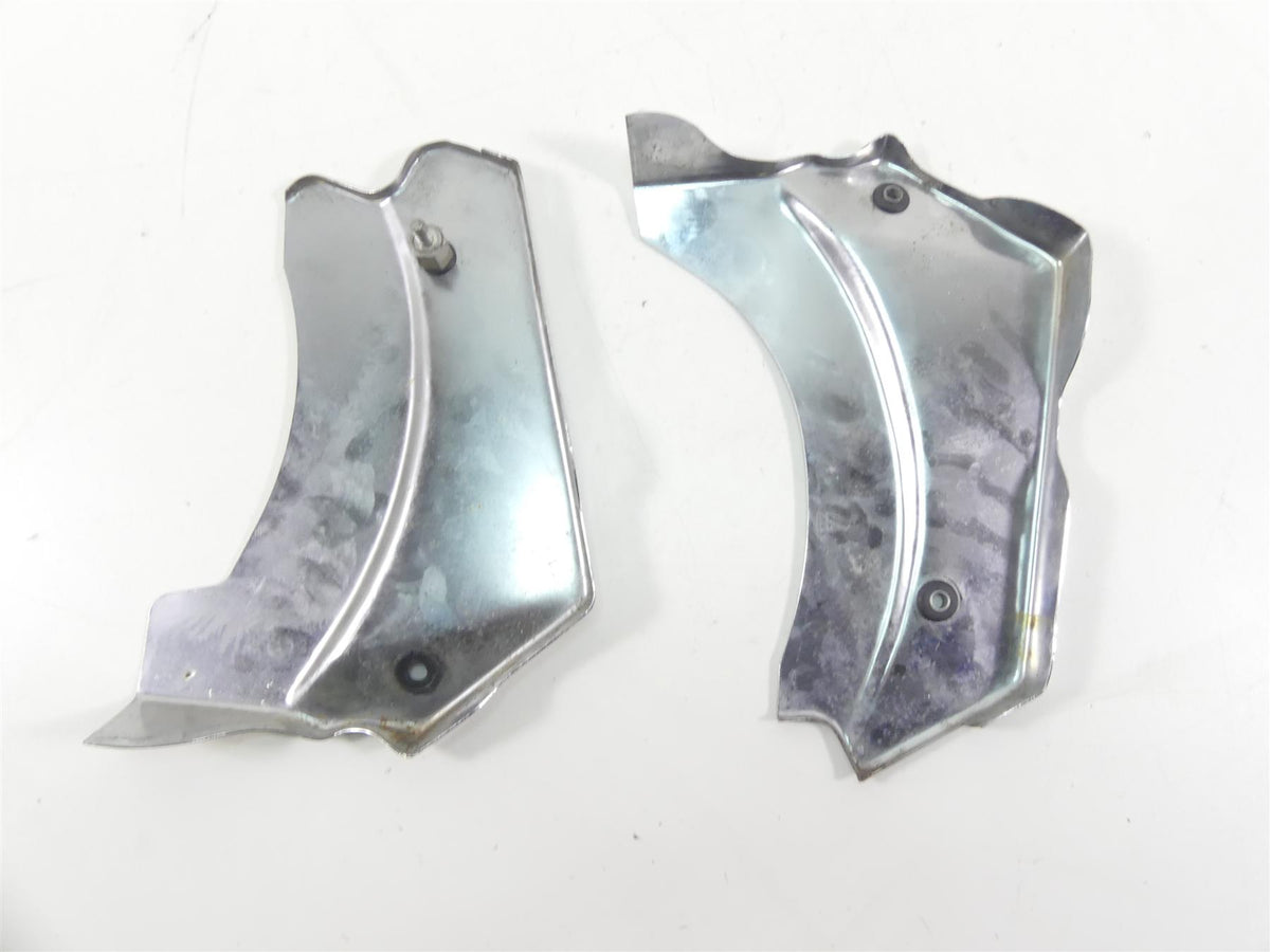 2001 Moto Guzzi California Sp 1100 Front Frame Chrome Neck Cover Set GU03979140 {{ shop.shopifyCountryName }} - Mototech271