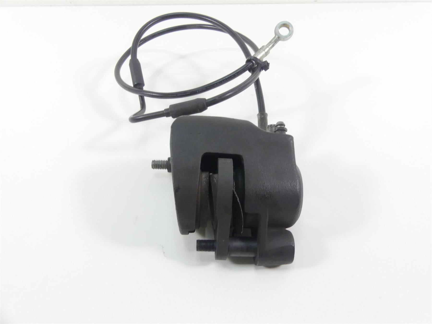 2008 Harley Softail FLSTSB Cross Bones Front Brake Caliper + Line 44079-97C {{ shop.shopifyCountryName }} - Mototech271