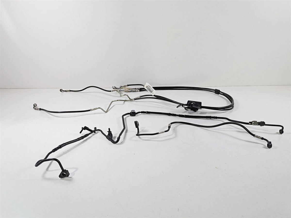 2014 Harley Touring FLHTK Electra Glide Front & Rear Abs Brake Lines 41800544-Mototech271