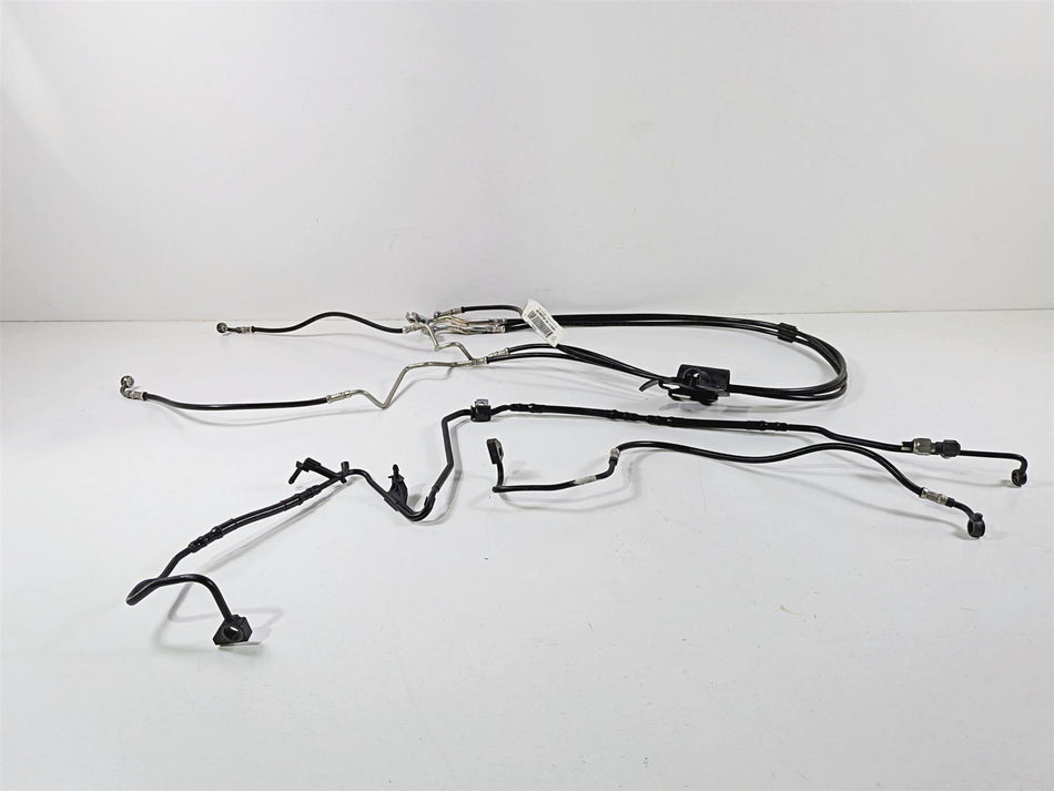 2014 Harley Touring FLHTK Electra Glide Front & Rear Abs Brake Lines 41800544-Mototech271